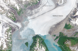 Illustration for article titled This Rare Advancing Glacier Is Set To Transform An Alaskan Fjord